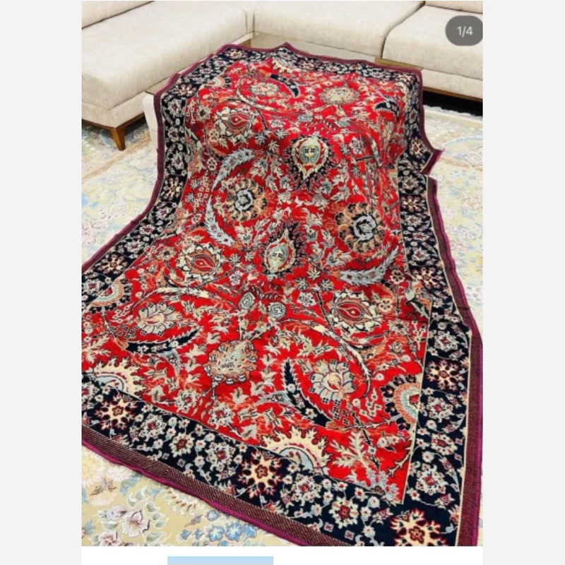 روفرشی طرح کهنه فرش برند رحیمی یزد (پس کرایه)